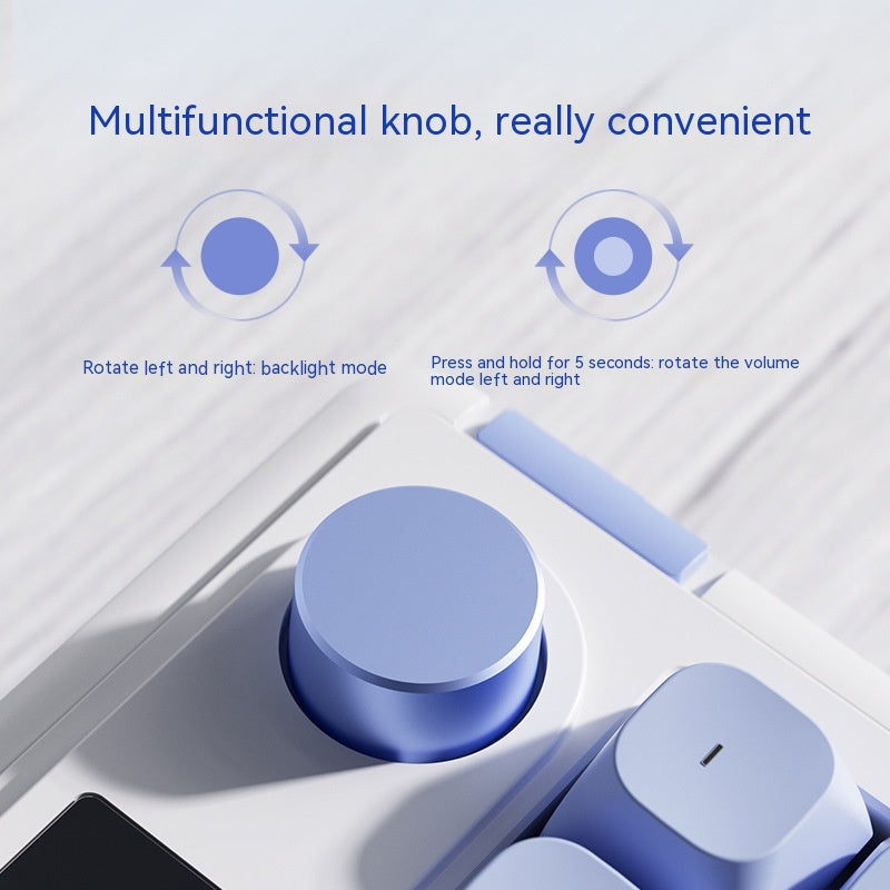 Clean Mute Wireless Bluetooth Keyboard