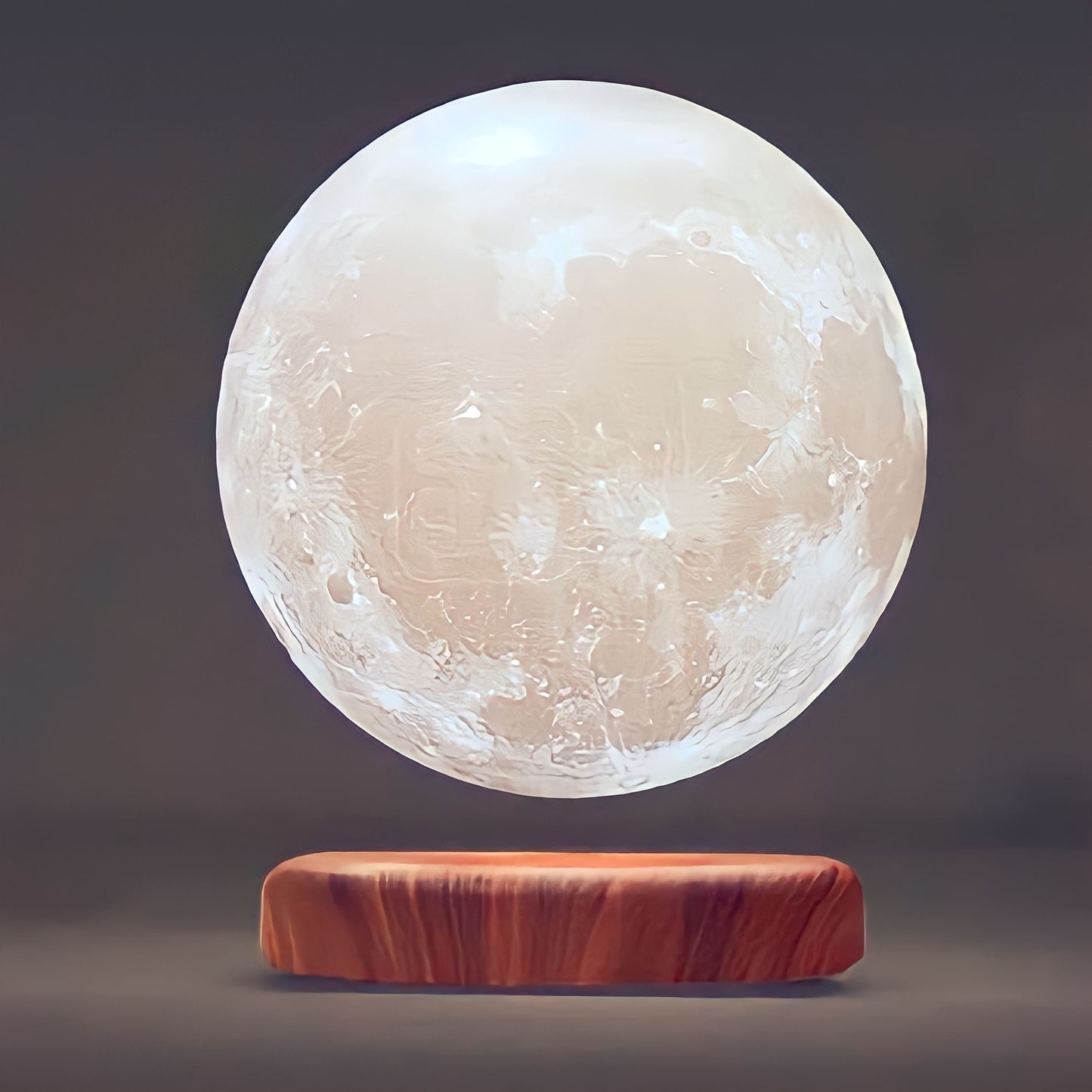 Creative Rotating 3D Magnetic Levitation Moon LED Night Lamp Callipson